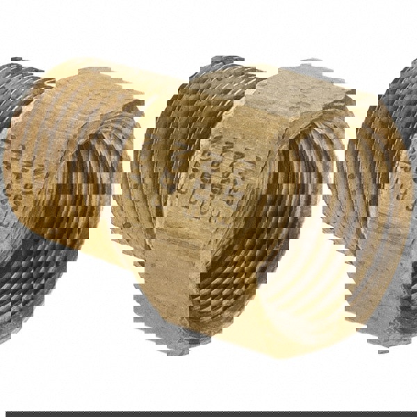 Compression Tube Connector: 7/16-24